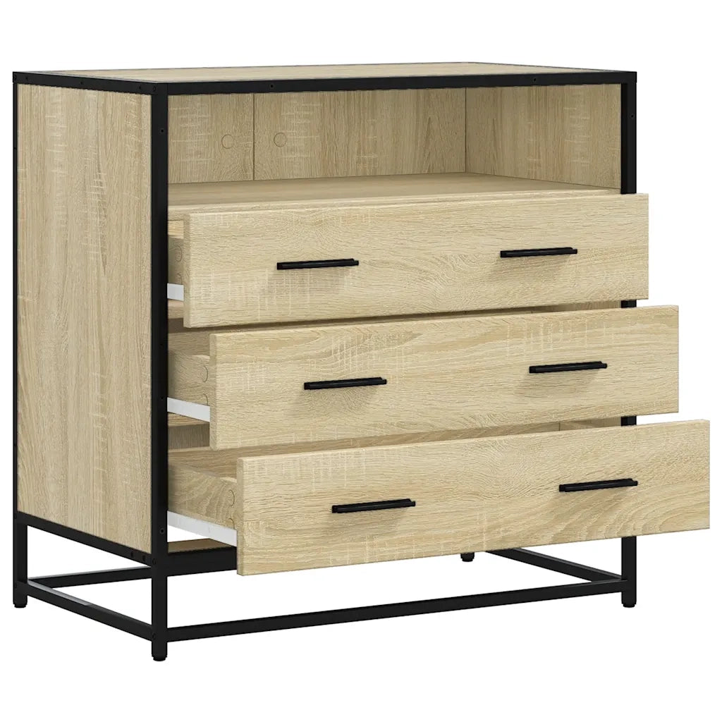 Cassettiera Rovere Sonoma 70x41x70 cm in Legno Multistrato CFW3496811
