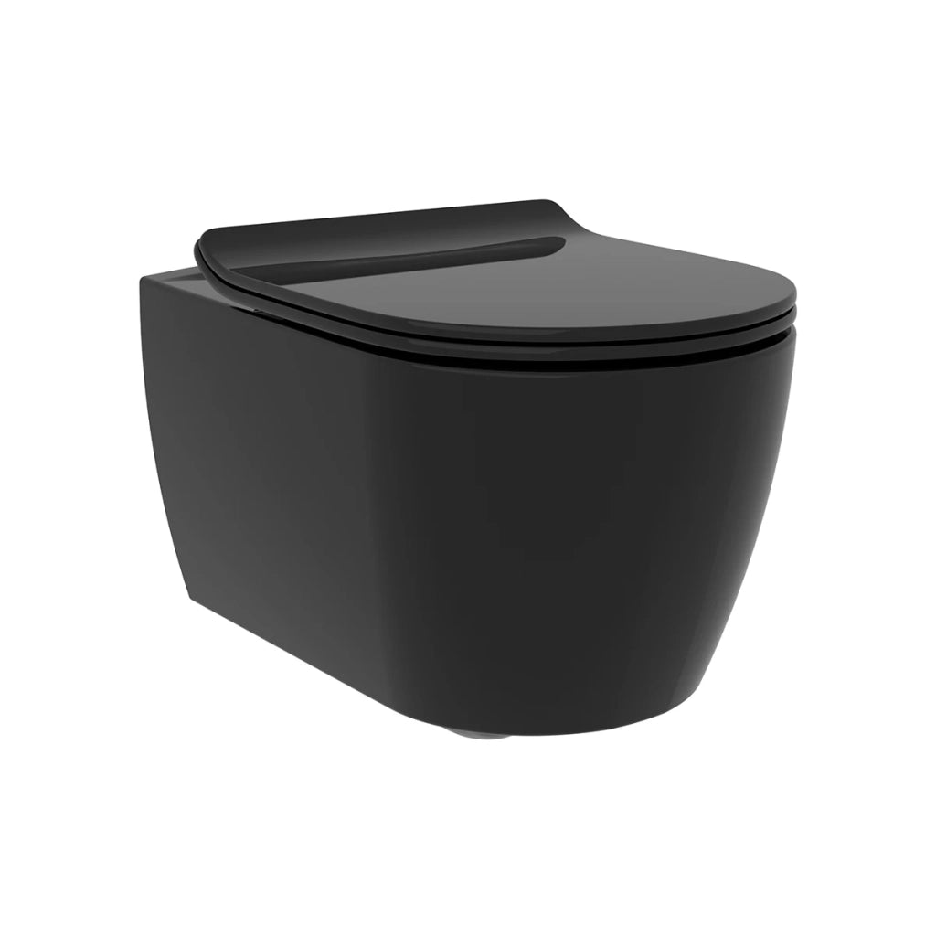 Vaso sospeso Rimless Greta Nero Opaco LINPH