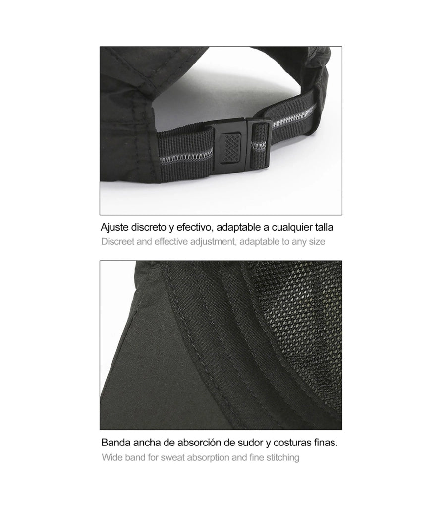 BERRETTO - QUICK DRY | Berretto Unisex a Asciugatura Rapida | Visiera Rinforzata | Ventilato e Regolabile | Ultra Leggero