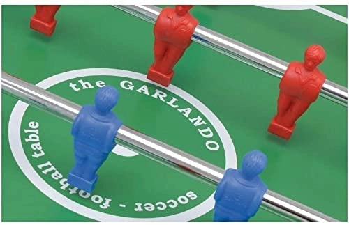 Garlando Calcio Balilla Master PRO con Aste Rientranti e Gambe Pieghevoli Blu