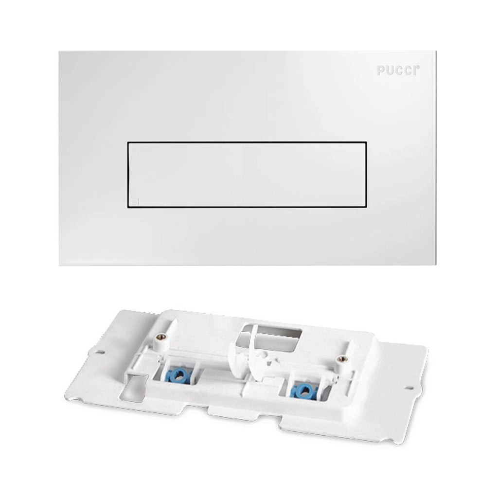 KIT PLACCA SARA 330X180- Bianco- PUCCI- pezzi 1