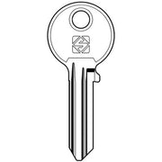 CHIAVE PIATTA ISEO IE2 SILCA - OTTONE NICHELATO- 10 pezzi