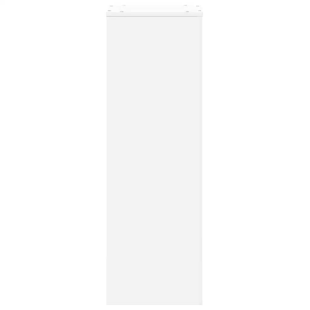 Supporto per Piante Bianco 33x33x100 cm in Truciolato 852951