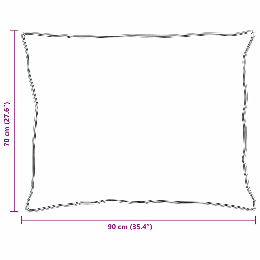 Set di Piumoni 3 pz | Duvet Bianco Microfibra e Piuma d'Oca