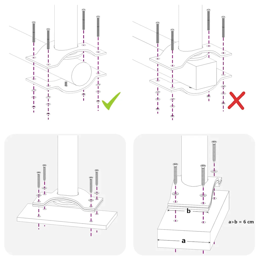 Tenda da Sole | Tenda parasole Laterale Retrattile 100 x 300 cm Crema