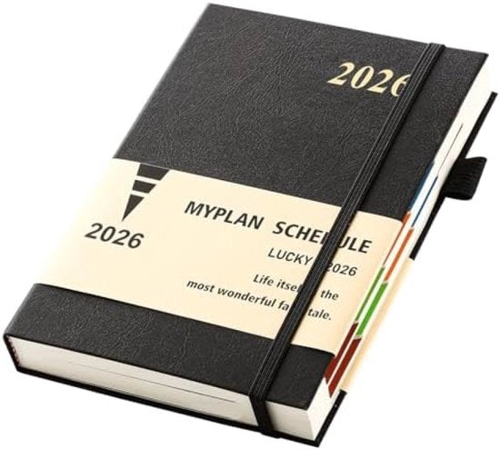 Agenda A5 per il 2026 con Pianificazione Giornaliera e Mensile