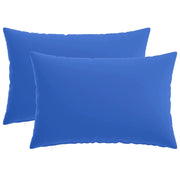 Federa 2 pcs HEERLEN Blu Reale 50 x 80 cm Poliestere 912039