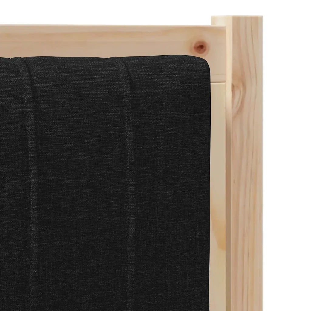 Testiera | Testata imbottita con Testiera | Testata Marrone 80 cm Pino massello