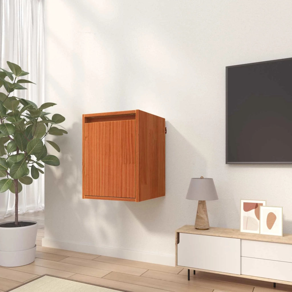 Armadietto a muro 2 pcs Marrone cerato 30 x 30 x 40 cm 869868