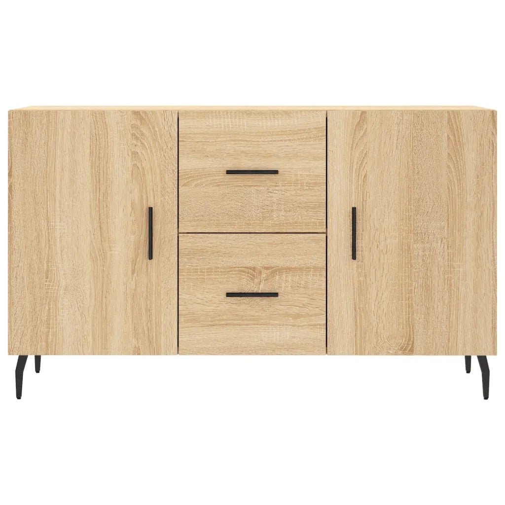Credenza-Buffet-Armadio da cucina Rovere Sonoma 100x36x60 cm in Legno Multistrato 818046
