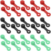 Remontluchting per Cap 30 Stuks - Doppi in Gomma - Compatibili con Shimano/SRAM/Hayes/Tektro - Duraturo - Facile da Installare - 19 x 6,5 mm - Doppi per Remo in Gomma