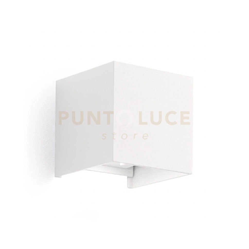 GES865N- APPLIQUE BIANCO A LED 2 LUCI BIEMISSIONE 4000K 1290LM 2X10W  IP54 12X12CM
