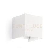 GES865N- APPLIQUE BIANCO A LED 2 LUCI BIEMISSIONE 4000K 1290LM 2X10W  IP54 12X12CM