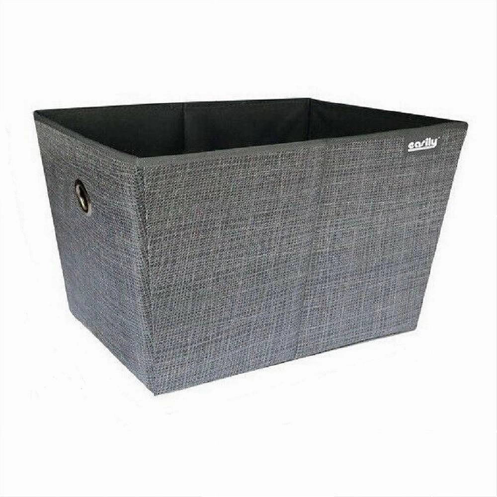 Trade Shop - Box Scatola Salvaspazio Portatutto Contenitore Armadi Organizer 25x30x42cm 69726 -