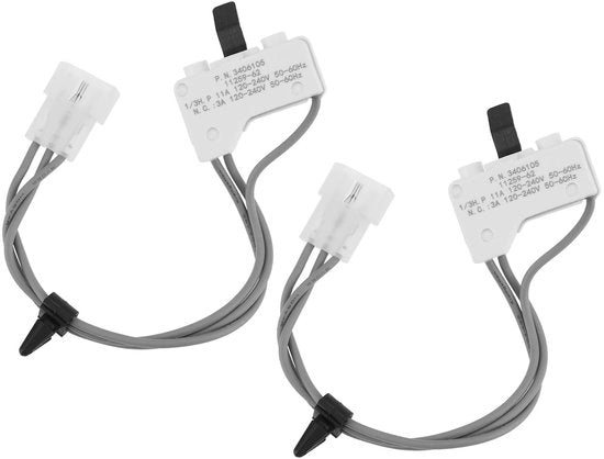 Set di 2 Interruttori di Rimpiazzo 3Pin per Asciugatrice