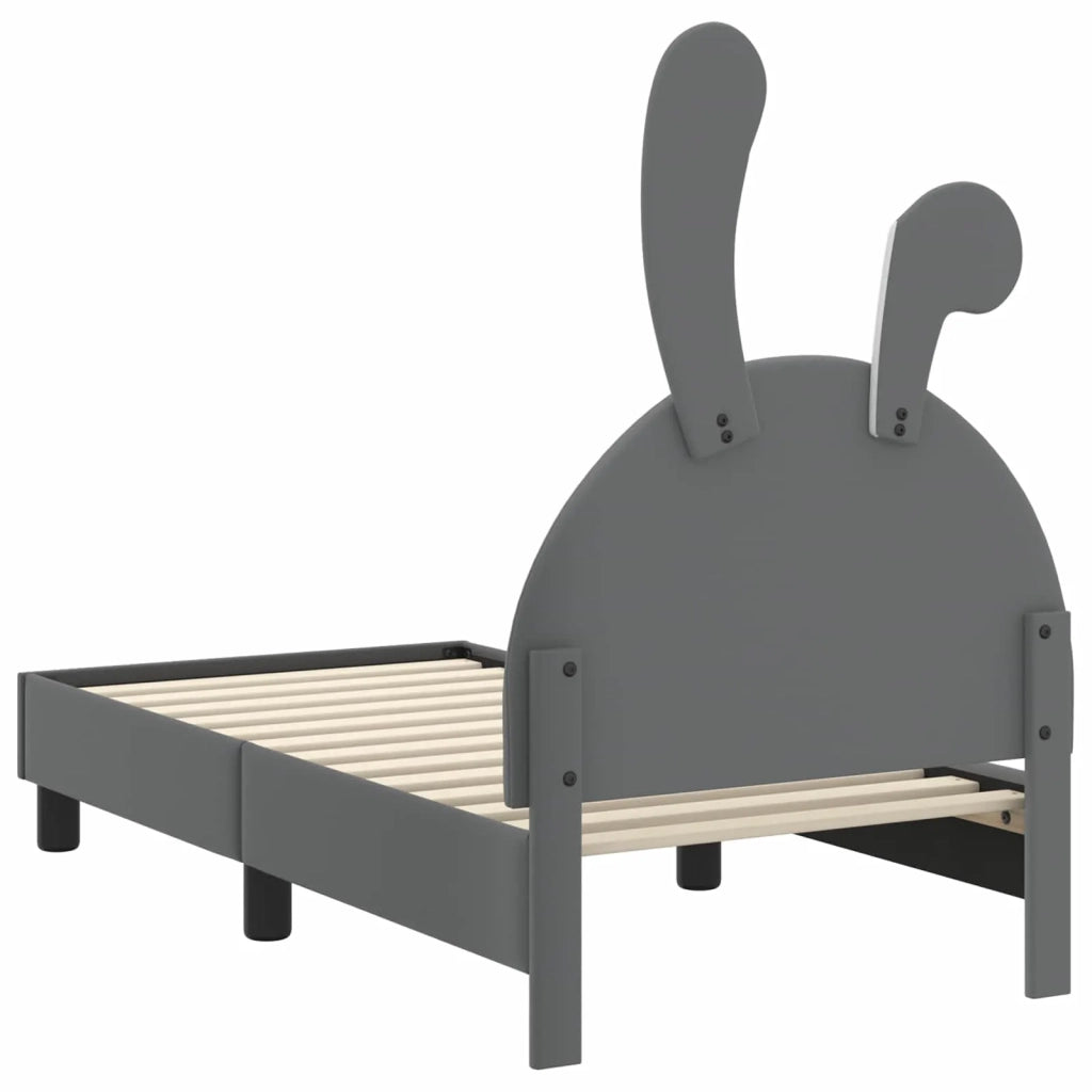 Struttura letto per bambini con testata Grigio chiaro PU 42011190