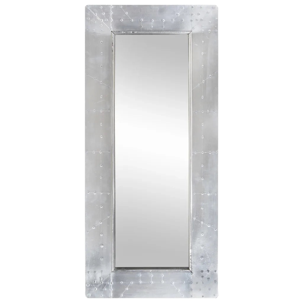 Specchio Stile Aviatore 110x50 cm in Metallo 320638