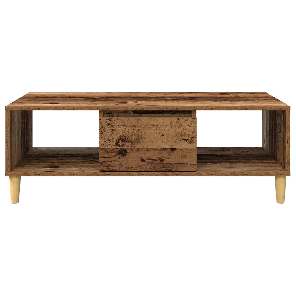 Tavolino da Salotto-Tavolino da soggiorno-Tavolo Legno vecchio 103,5 x 60 x 35 cm