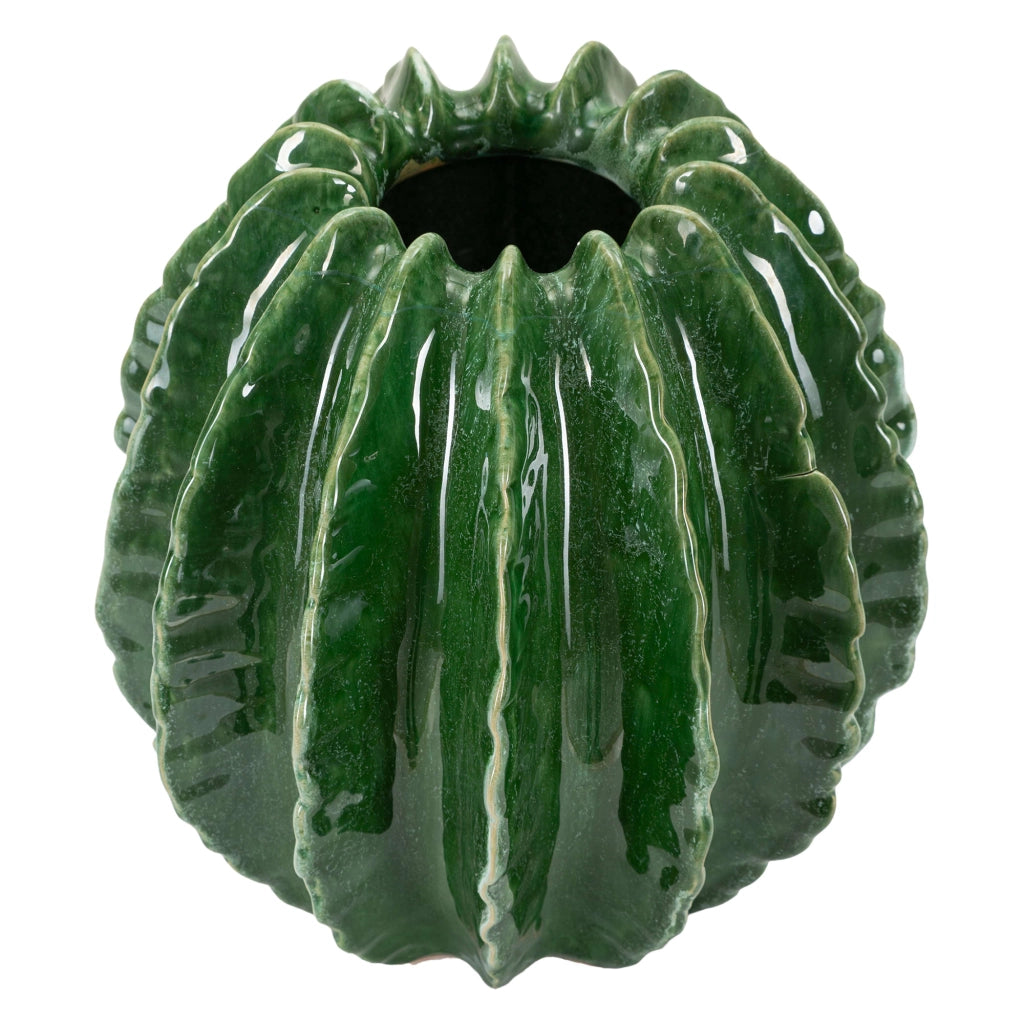 Fafamofa, Vaso Disegno con Cactus, Verde