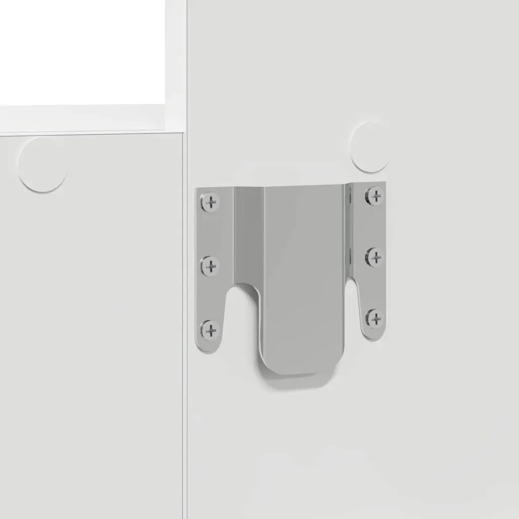 Toeletta | Tavolo da Trucco Bianco 60 x 40 x 70 cm Legno multistrato