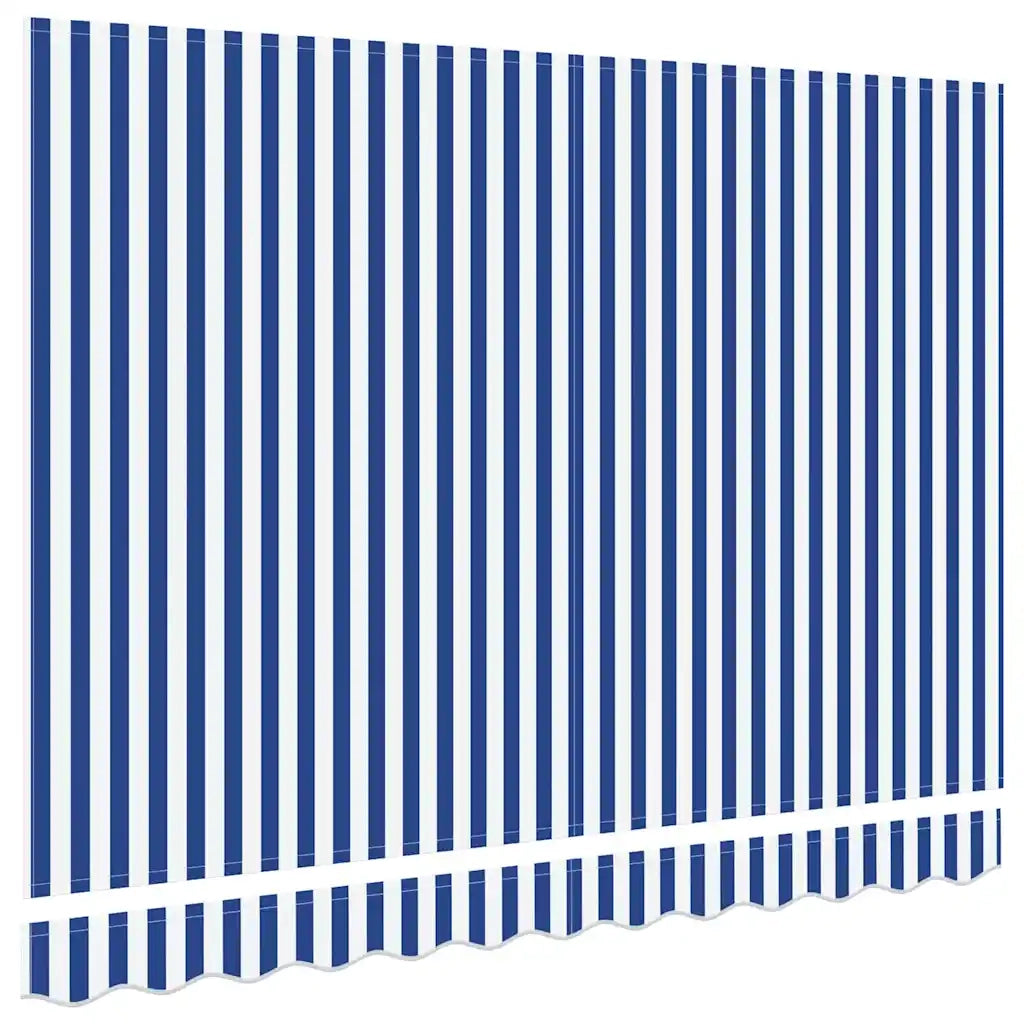 Telo di ricambio per tenda da sole Blu e Bianco 3,5 x 2 m 42000374