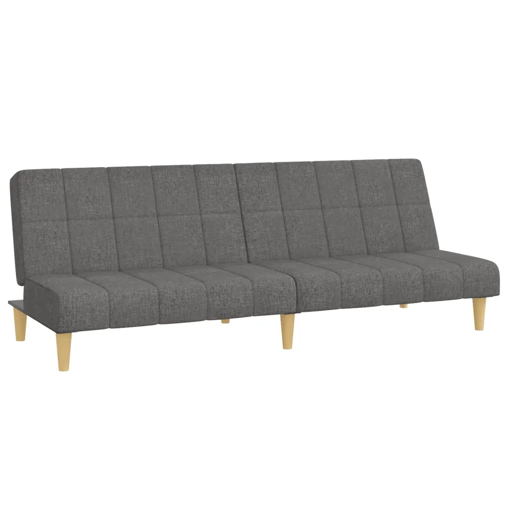 Divano letto | Sof¨¤ letto | Letto singolo a 2 Posti Grigio Chiaro in Tessuto