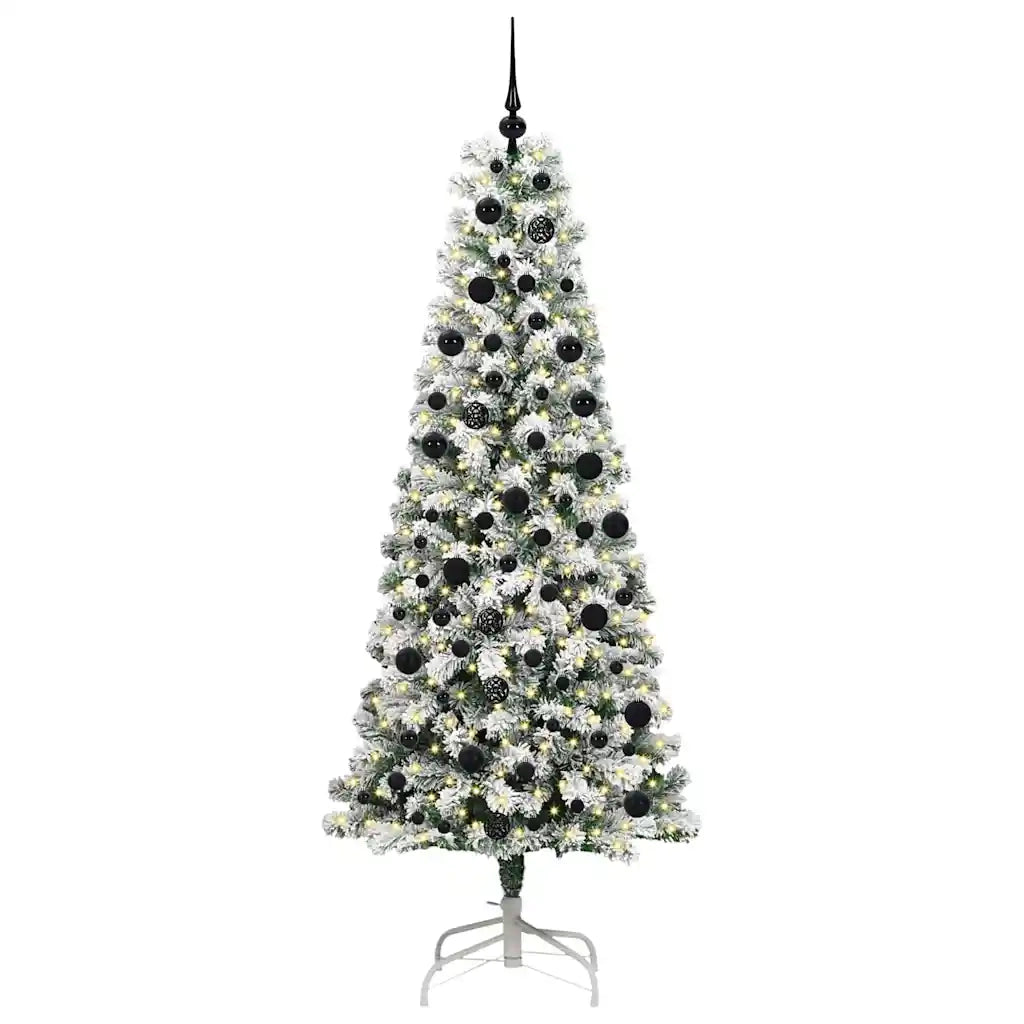 Albero di Natale Artificiale con Rami Pieghevoli 210 cm 3395605
