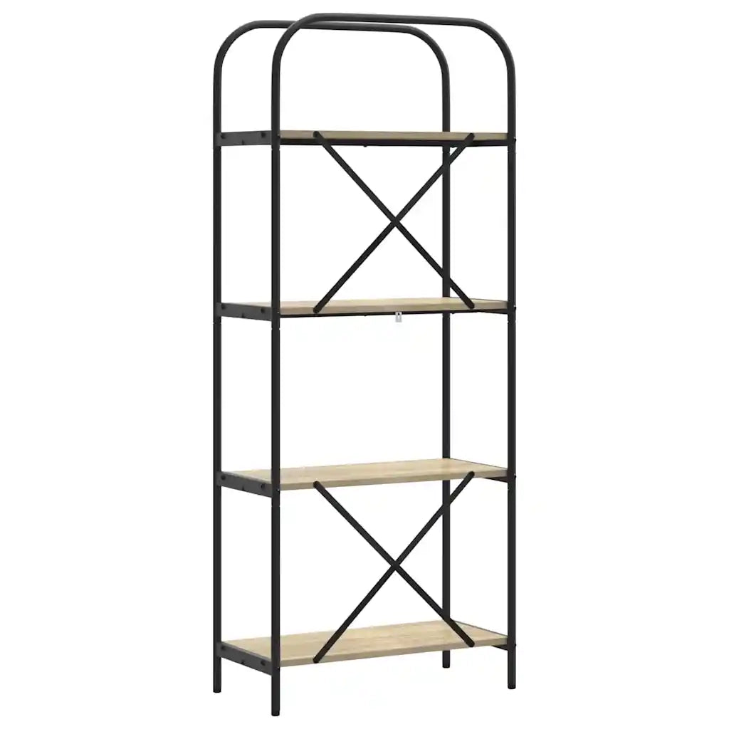 Libreria Rovere Sonoma 60 x 30 x 146 cm Legno multistrato 879858