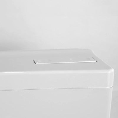 Cassetta scarico wc a zaino universale in ABS bianco con capacità 8 litri