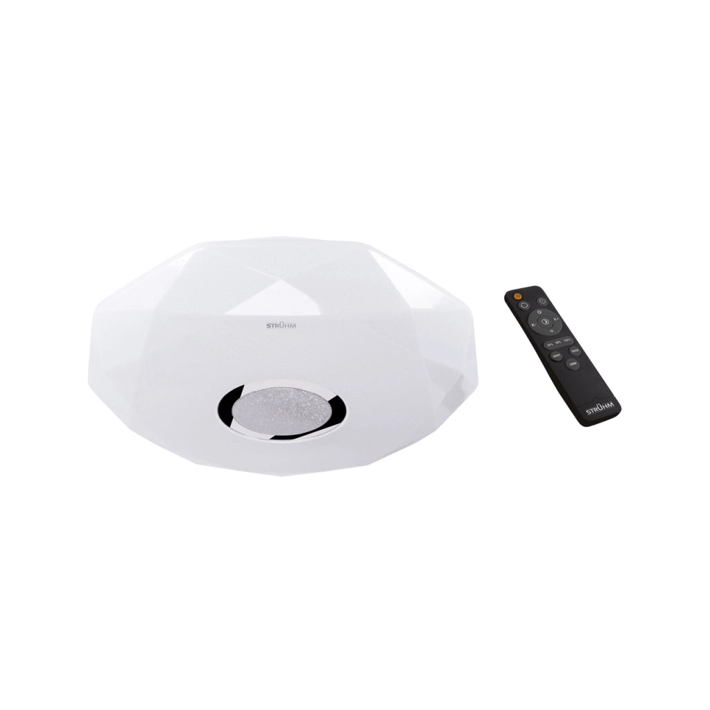Plafoniera bagno LED Ø39,5 24W CCT con telecomando IP44