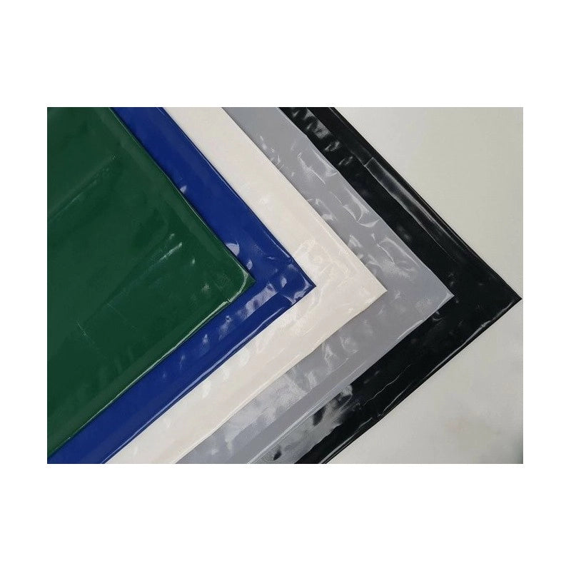 Telo PVC Impermeabile Rosso | Telone Solo Rinforzato Sui Lati 650g/mq | Copertura Esterna | 5x7m | Resistente Protezione Multiuso