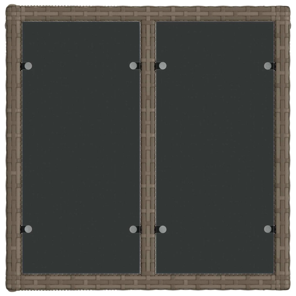 Set Divano da Giardino 7 pz Grigio polyrattan 3435644
