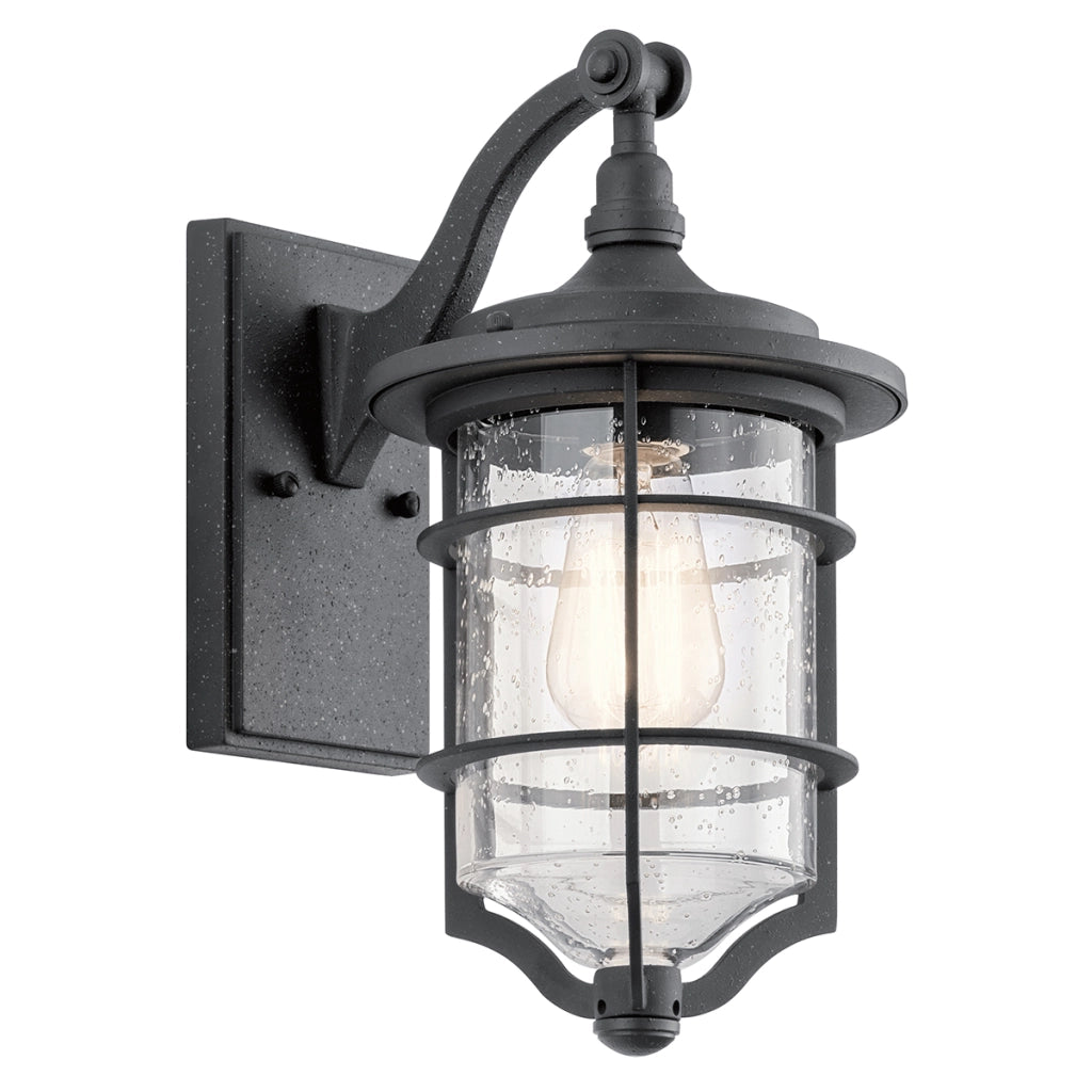 Applique esterna Royal Marine nero anticato E27 60W Kichler