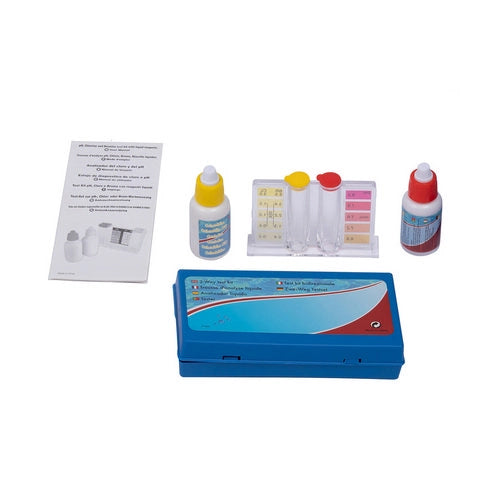 POOL TESTER CLORO E PH CON REAGENTI LIQUIDI- AQUAC- pezzi 1