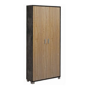 Mobile 2 Ante Kit Ossido Nero cm 83x29x190h - Sarmog