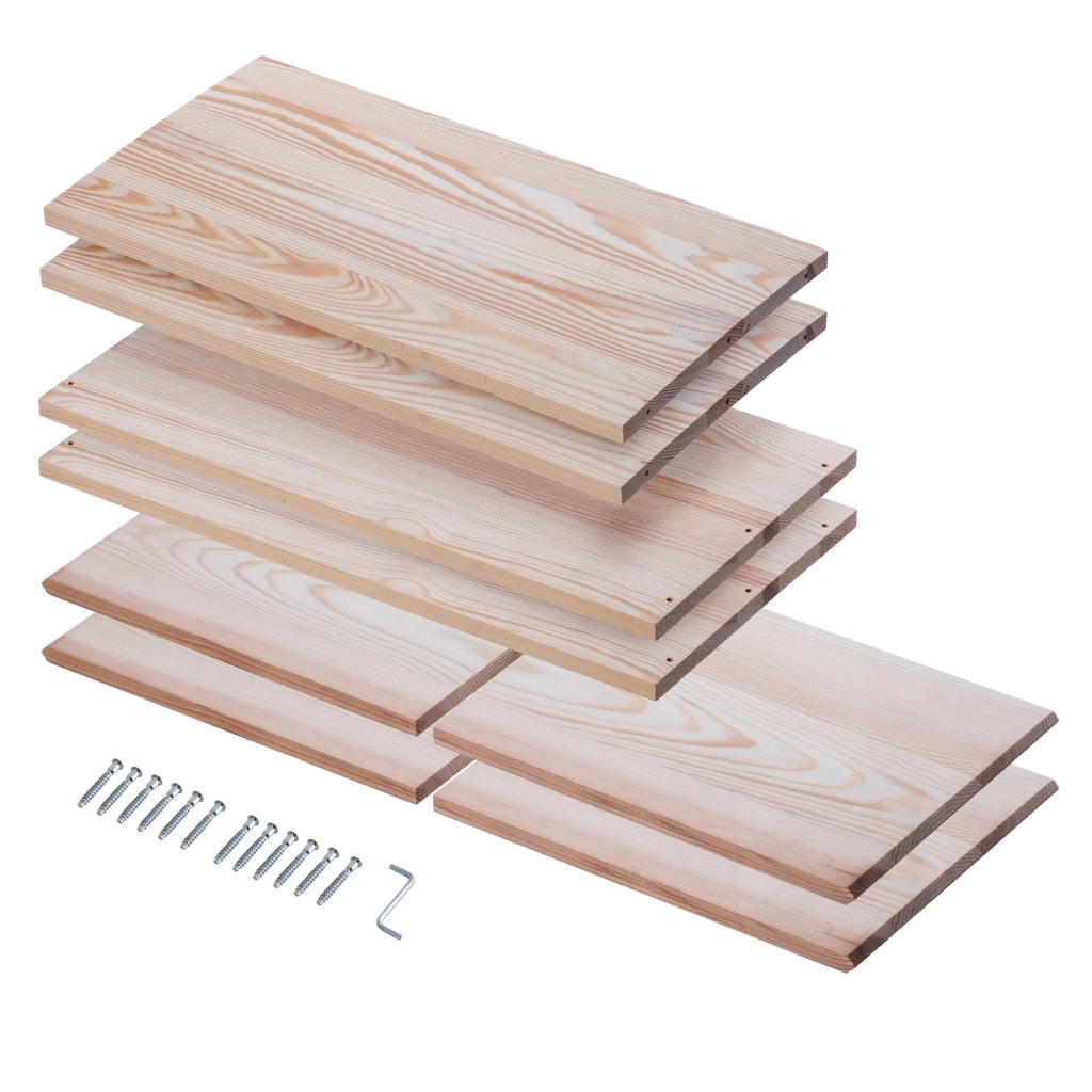 Portabottiglie in legno KADAX, capacità 24 bottiglie, mobiletto per alcolici, ripiano per soggiorno, 52 cm