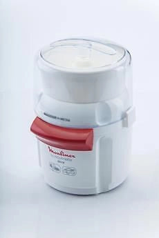 Moulinex AD560120 Moulinette Bouton Tritatutto Elettrico 800W 0,25 L 3 velocita' colore Bianco Rosso