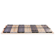 Letto singolo | Letto per adulti | Reti a Doghe 2 pz 7 Zone con 42 Doghe in Legno 90x200 cm