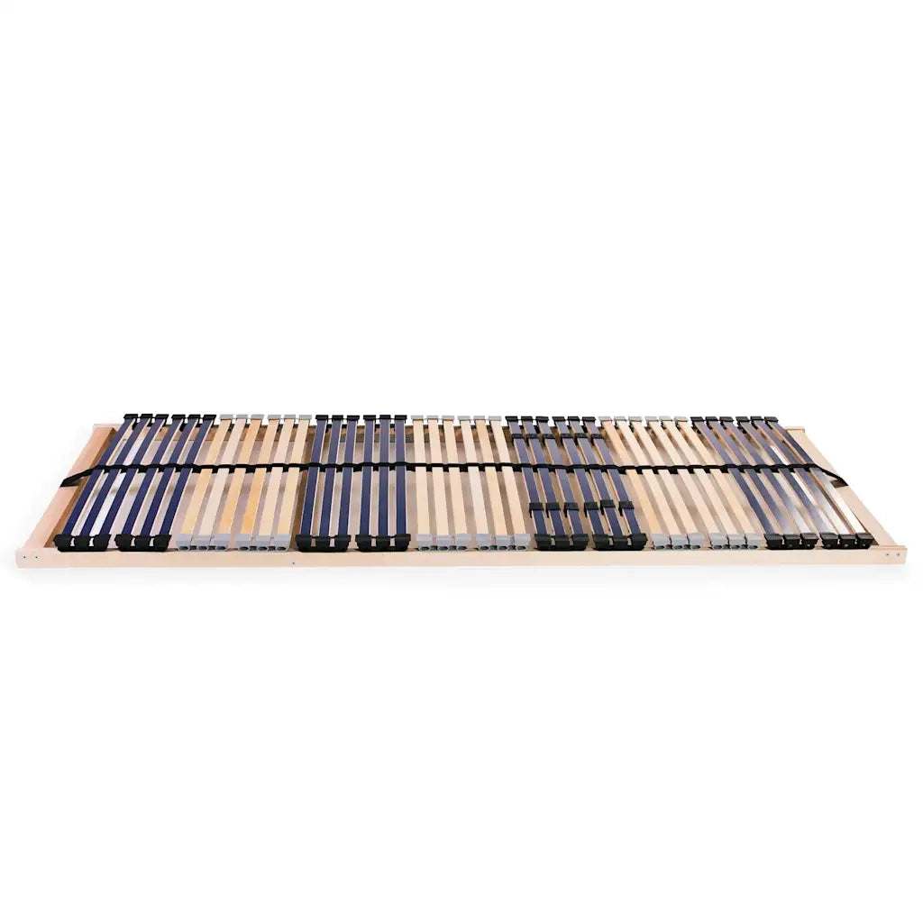 Letto singolo | Letto per adulti | Reti a Doghe 2 pz 7 Zone con 42 Doghe in Legno 90x200 cm