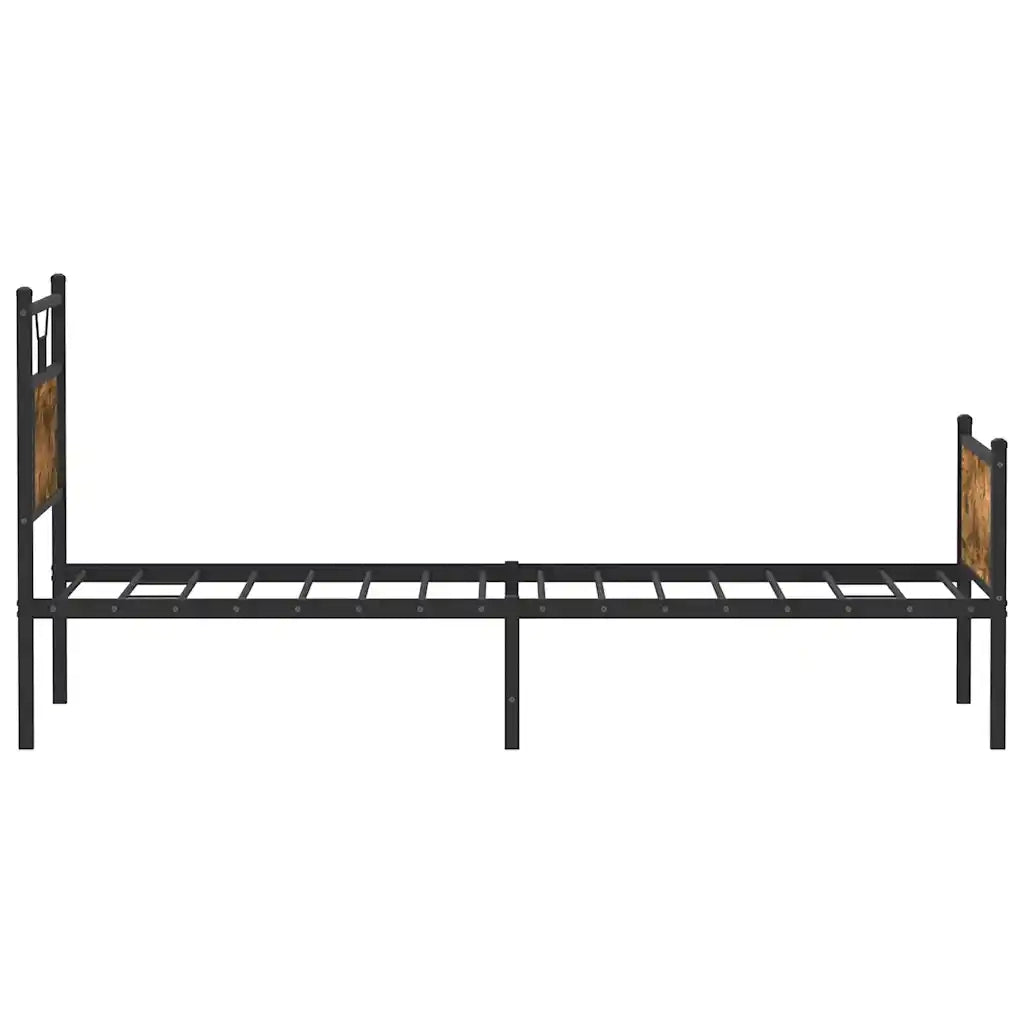 Giroletto senza Materasso Rovere Fumo 75x190 cm in Truciolato 4106916