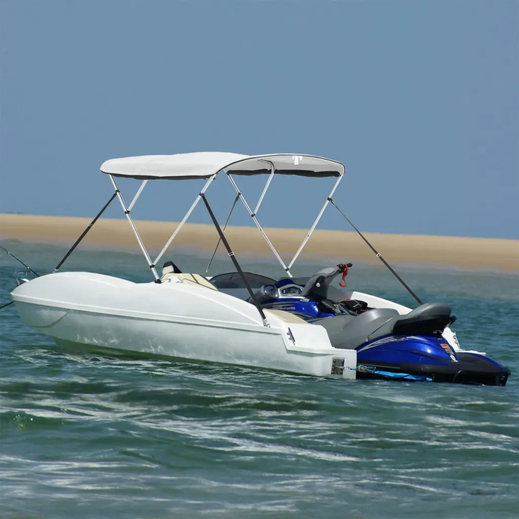 Bimini di Prua Pareti Laterali Rete 3 Archi 183x(137-152)x137cm CFW5340192