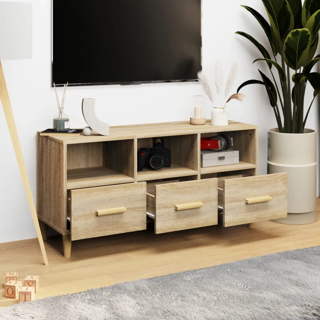 Mobile TV | Armadietto TV | Mobile Porta TV Rovere Sonoma 102x36x50 cm Legno Multistrato