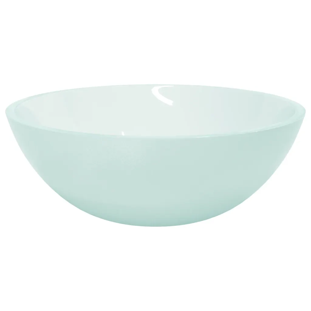 Lavandino in Vetro 50x37x14 cm Smerigliato 345243