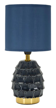 LAMPADA DA COMODINO PIGNY BLU CM Ø 15X30,5