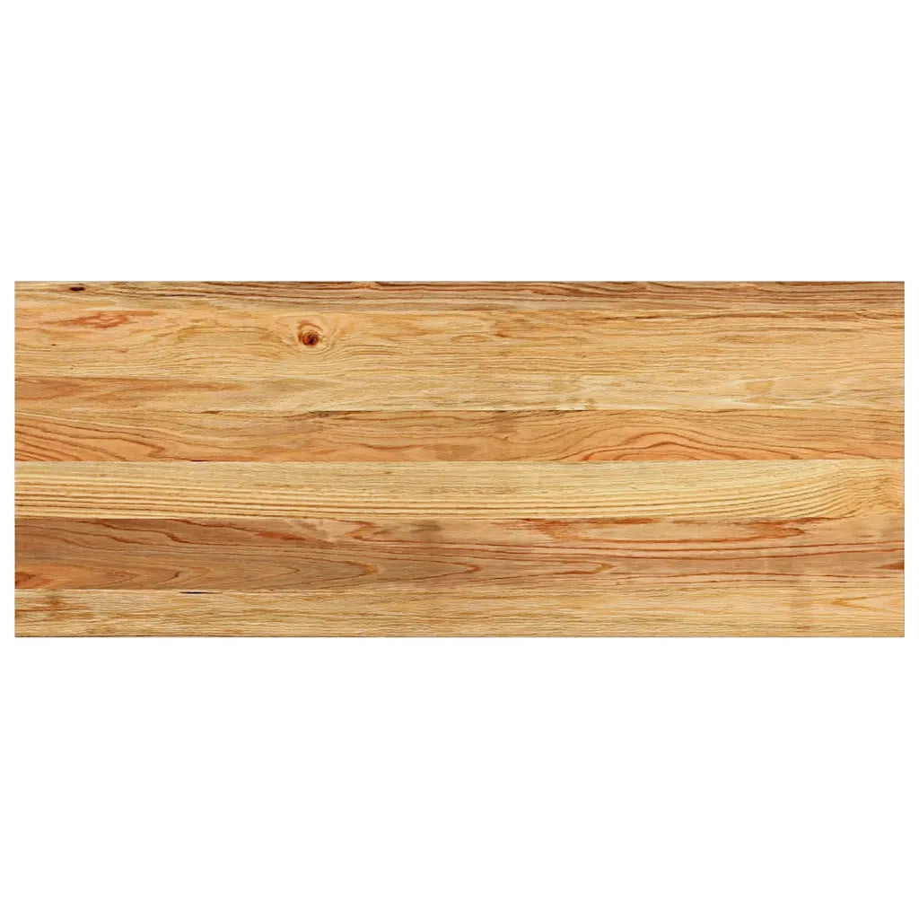 Davanzali 2 pz Marrone Chiaro 100x40x2 cm Legno Massello Rovere CFW6996086
