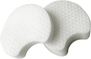 Pannelli per il viso - Rondi di cotone - Rimuovi trucco - Materiale naturale morbido - 1200 fibre