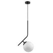 Lampada a sospensione LIBERTY Alfa nero/bianco E27