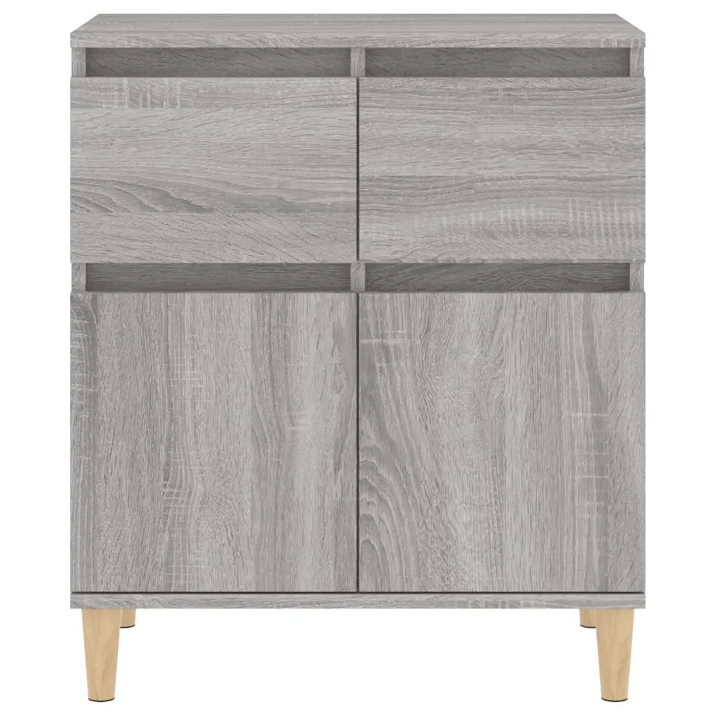 Credenza Grigio Sonoma 60x35x70 cm in Legno Multistrato 819682