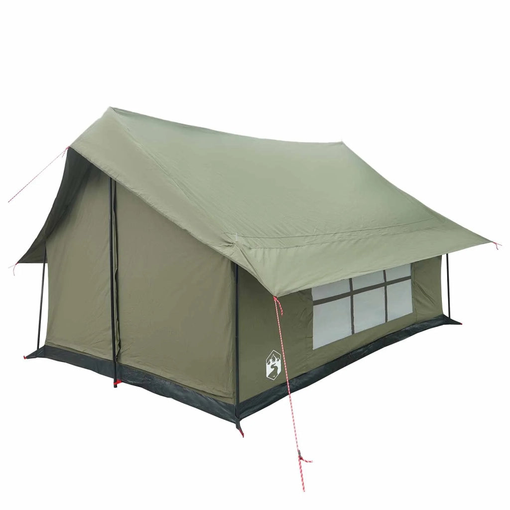 Tenda Capanna Verde militare 340 x 246 x 210 cm Policotone