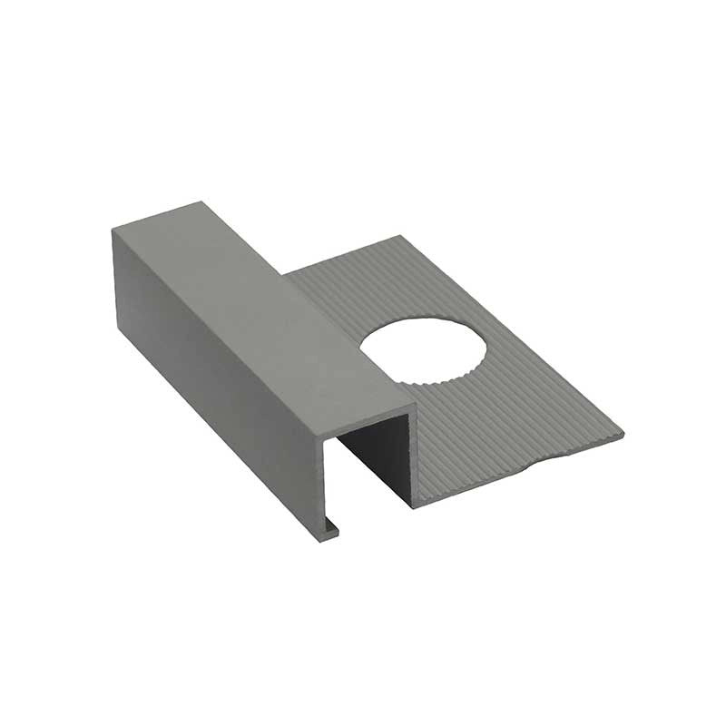 Profilo jolly quadro in alluminio 2,5 metri : Modello - 10 MM SATINATO